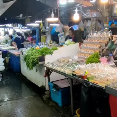 Der Fischmarkt von Dazam in Naklua/ Pattaya