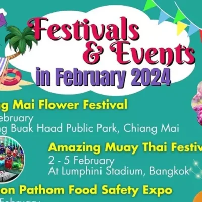 „HIGHLIGHTS DER FEBRUAR-FESTIVALS UND -VERANSTALTUNGEN IN PATTAYA UND GANZ THAILAND