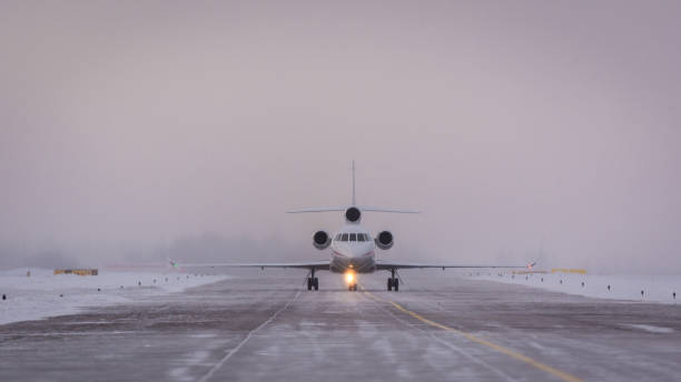 Landeanflug Litauen Klaipeda
