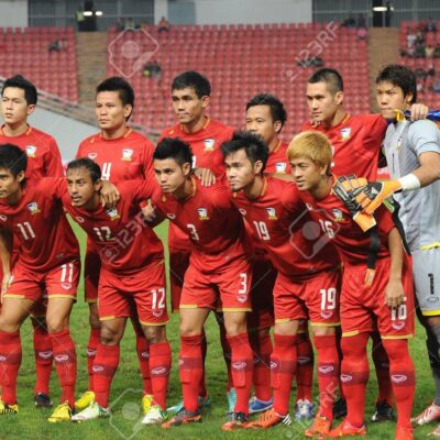 Thailands Nationalmannschaft steigt auf
