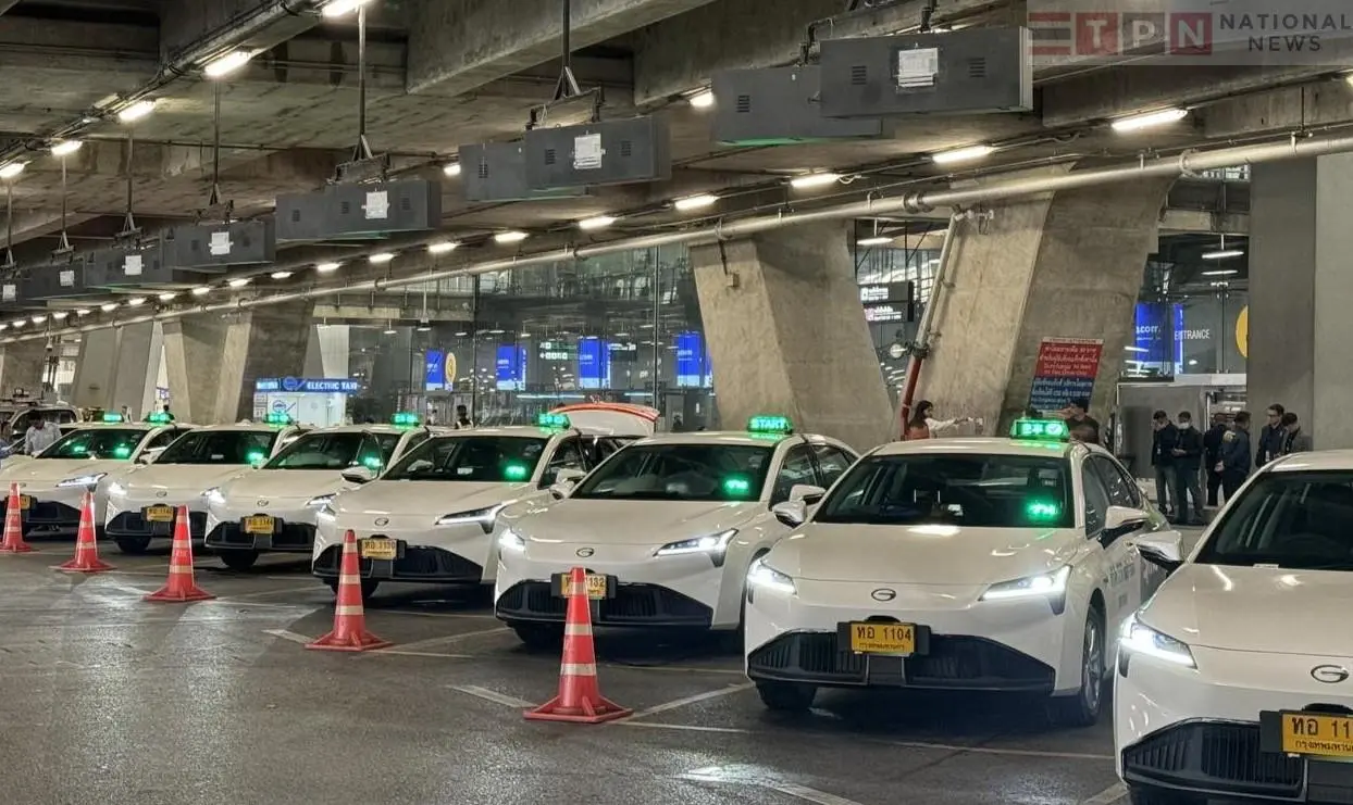 Der Flughafen Suvarnabhumi führt Elektrotaxis ein und wird damit zum ersten umweltfreundlichen Flughafen in Thailand.