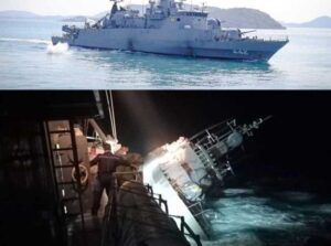 Mehr über den Artikel erfahren NAMENSSCHILD UND BUDDHA-BILD VON GESUNKENEM MARINESCHIFF GEBORGEN