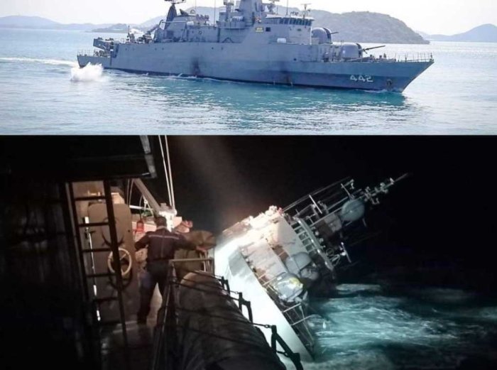 Du betrachtest gerade NAMENSSCHILD UND BUDDHA-BILD VON GESUNKENEM MARINESCHIFF GEBORGEN