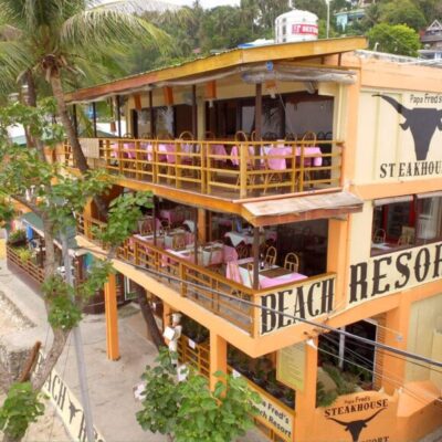 Walter Fred hat sein Restaurant auf den Philippinen