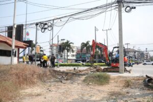 Mehr über den Artikel erfahren Teilsperrung in Pattaya wegen Bauarbeiten