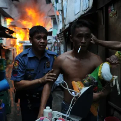 Warm sanieren, passiert öfter auf den Philippinen