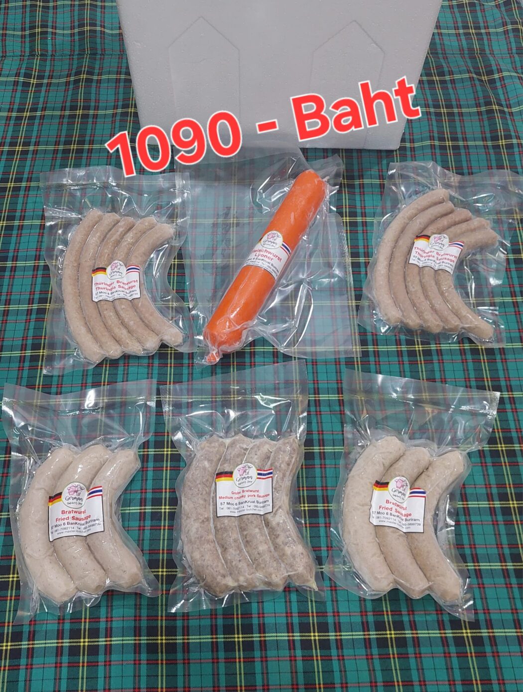Deutsche Wurstwaren auf Bestellung geliefert