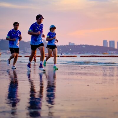 Rennen findet in Pattaya statt viel Spaß