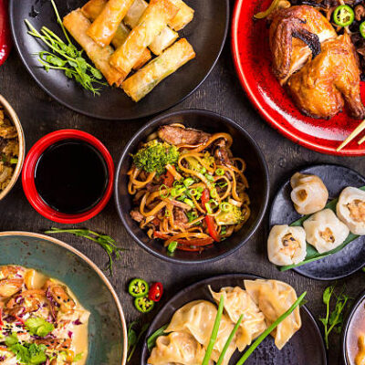Thailändische und Asiatische Küche mit Bildern und Rezepturen