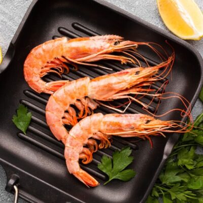 Schnellrezept mit Garnelen