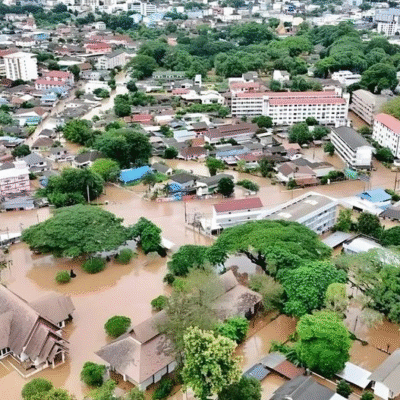 Chiang Mai und Chiang Rai erleben Katastrophen
