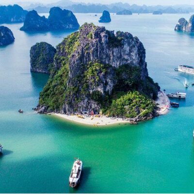 Ausläufer vom Taifun aus Vietnam