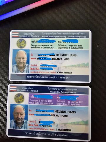 Thema Führerschein.