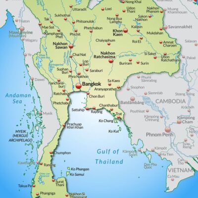 Bombe in Lompburi gefunden, Erlebnis mit Mönchen und Google bewertet Attraktionen in Thailand
