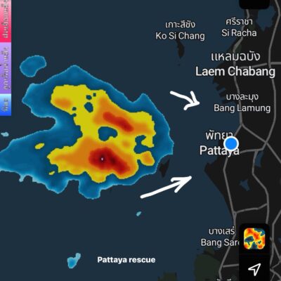 Unwetter gibt es jetzt überall in Thailand