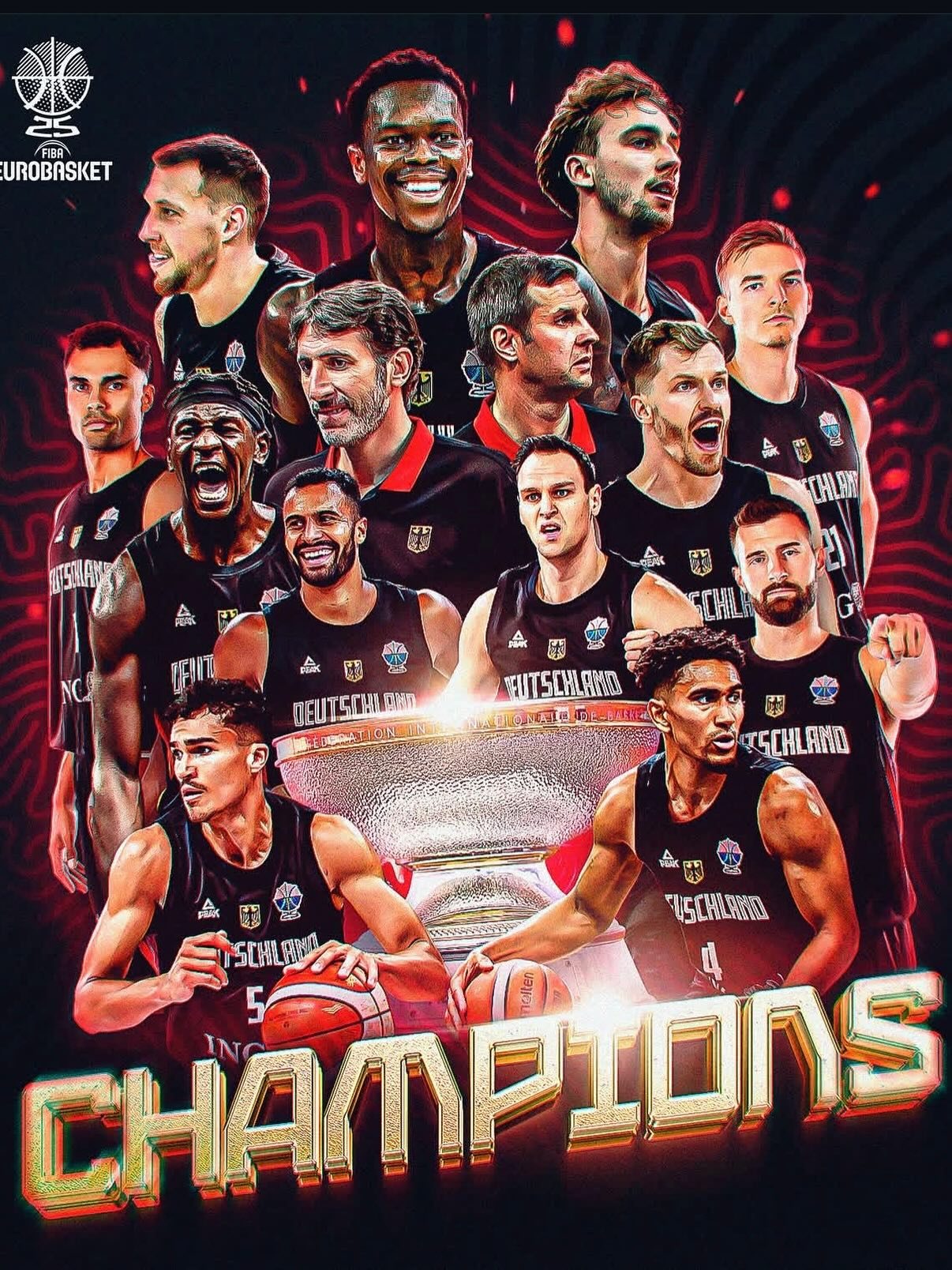 Du betrachtest gerade Deutschland hat im Basketball den Europatitel gewonnen .