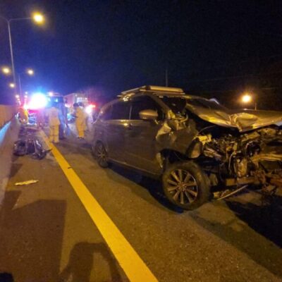 Sehr schwerer Unfall auf der Autobahn